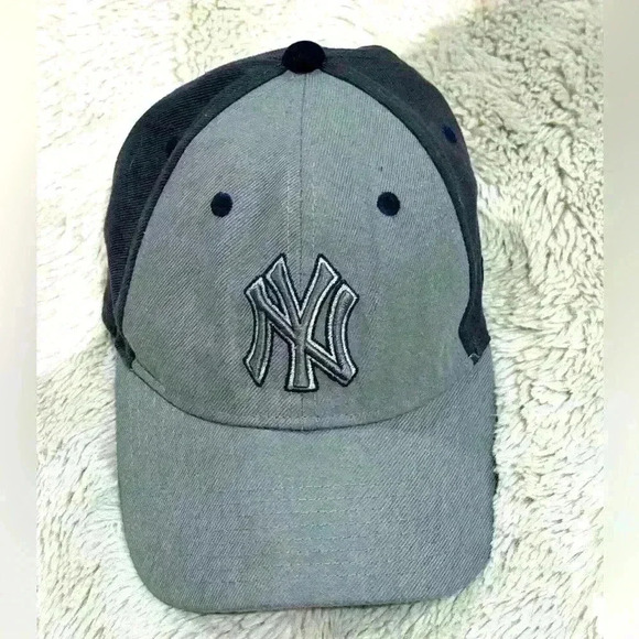 5 for $25| Yankees baseball cap gray/gray navy blue 9forty style adjustable - Picture 1 of 7